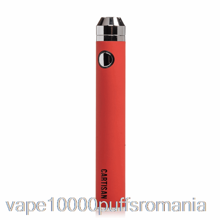 Vape Romania Buton Cartisan Vv 1300 510 Baterie Rosu